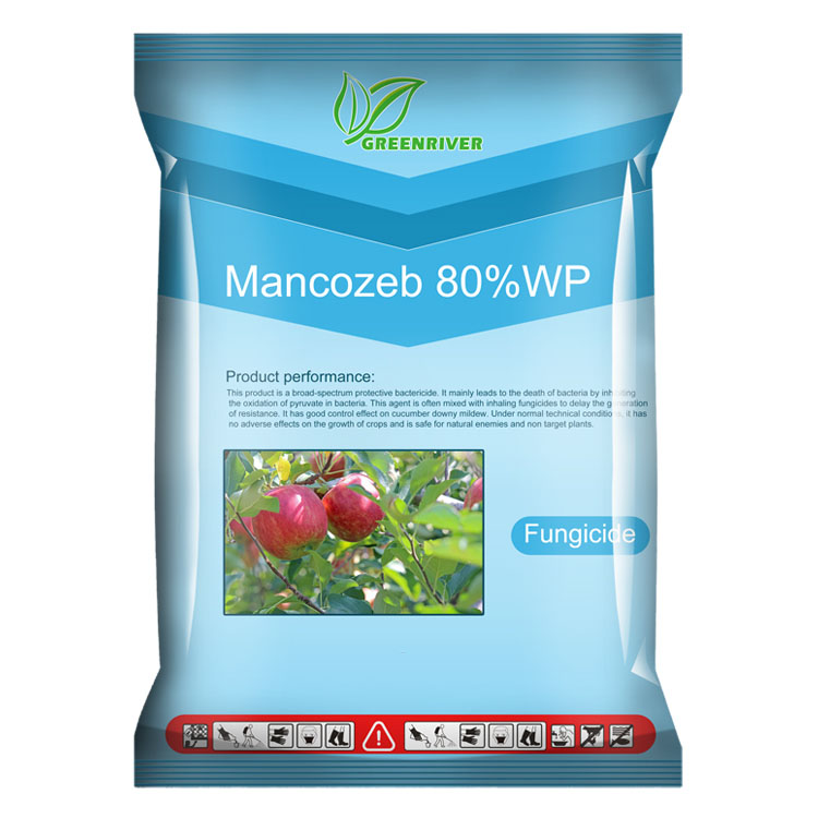 Fungal diseases Mancozeb 80%WP contact fungicide CAS 8018-01-7